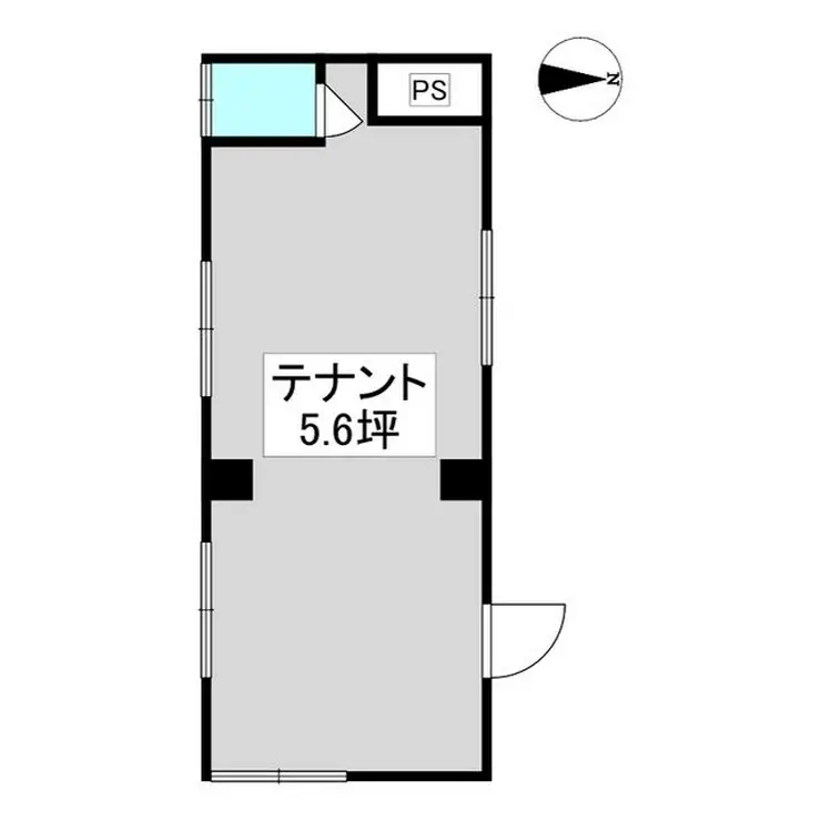シェソワ赤山 1階階 間取り