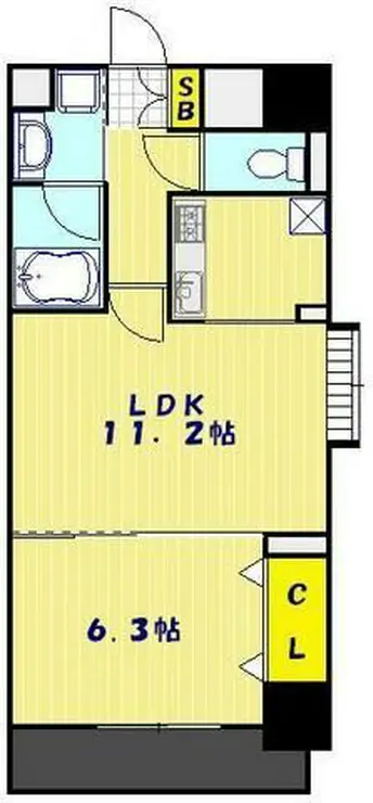 ベルナティオ 2階階 間取り
