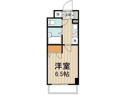 レジディア大島(1K/7階)の間取り写真