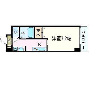 GP栄本町通(1K/8階)の間取り写真