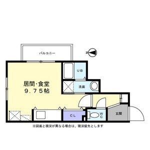 ボアソルテ(ワンルーム/4階)の間取り写真