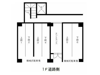 エスポワール名古屋(1K/6階)の間取り写真