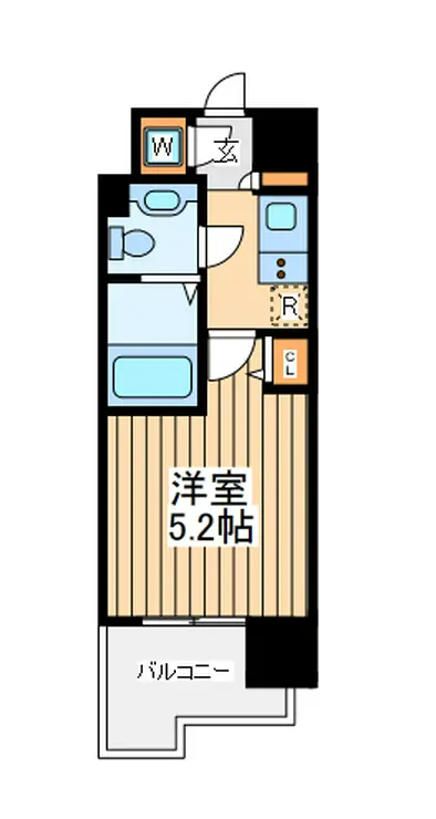 ヴェルステージ川崎 4階階 間取り