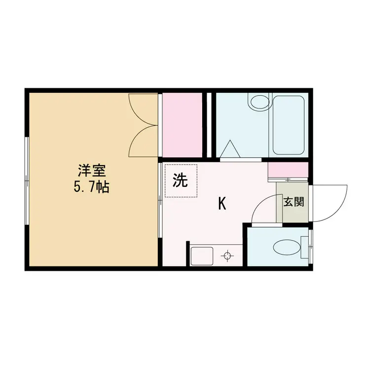 ラレース6 1階階 間取り