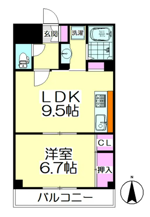 MIYABI 3階階 間取り