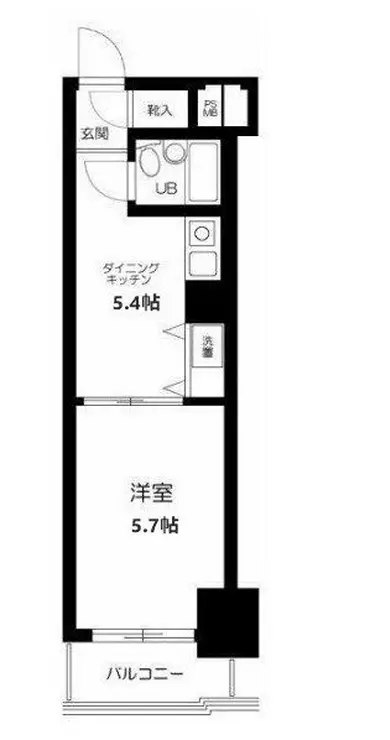 ライオンズマンション板橋 9階階 間取り