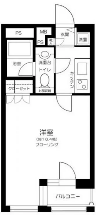 菱和パレス西麻布 3階階 間取り
