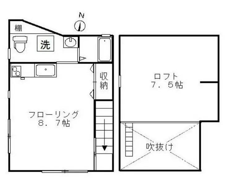 ソラーリオ奥沢 2階階 間取り