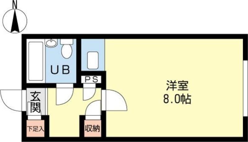 サンコーポラス札幌(ワンルーム/3階)の間取り写真