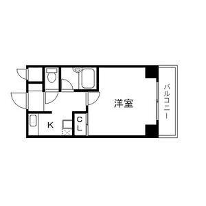 エクレール六甲(1K/2階)の間取り写真