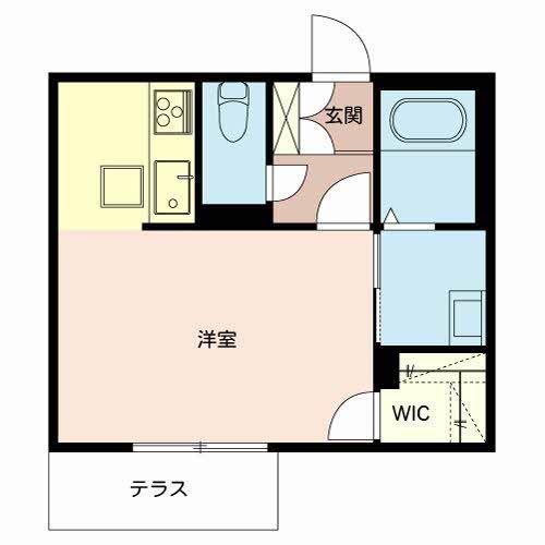 SHAMAISON SOLUTIONS VIII(ワンルーム/3階)の間取り写真
