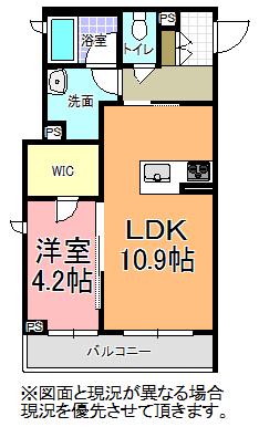 クリアライフ(1LDK/3階)の間取り写真