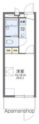 レオパレスMS(1K/1階)の間取り写真