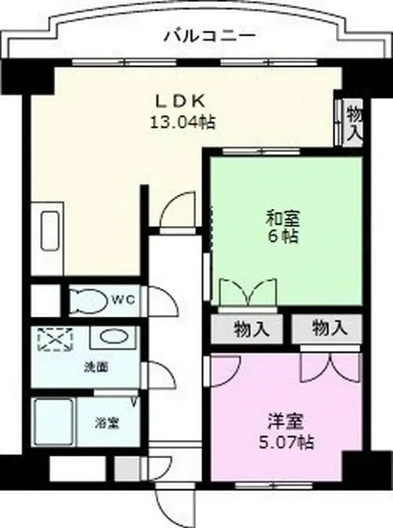 アルトピアーノ 5階階 間取り