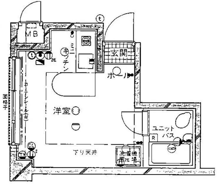 シティパル川越 2階階 間取り