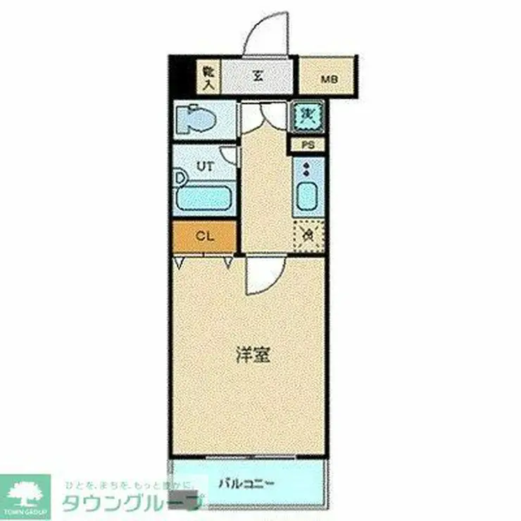 パレステュディオ池袋駅前 6階階 間取り