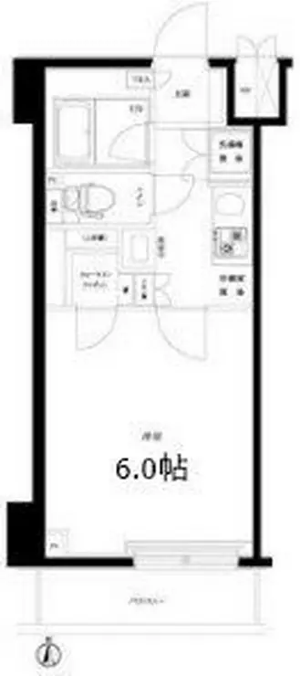 ルーブル板橋区役所前 13階階 間取り
