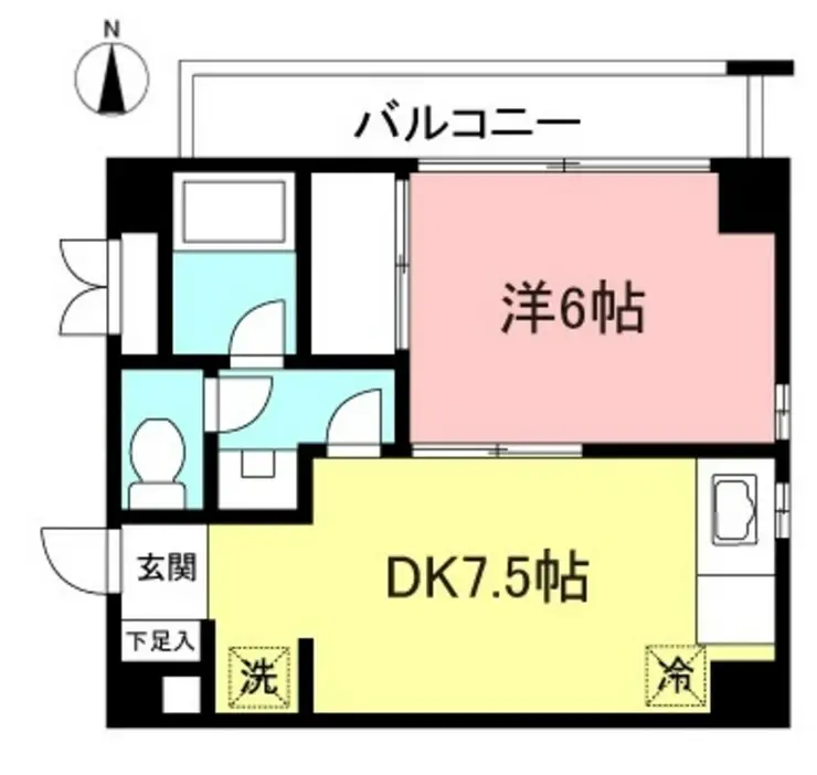 サンロイヤルハイツ 3階階 間取り