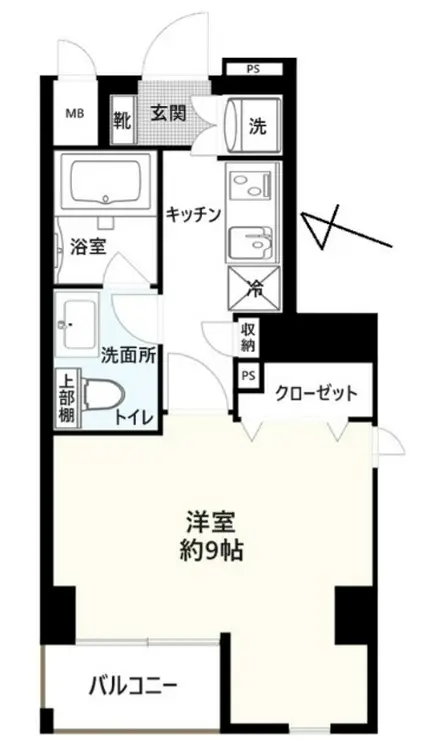 レジオス用賀NC 2階階 間取り