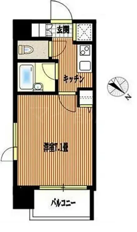 パレステュディオ小石川後楽園 4階階 間取り