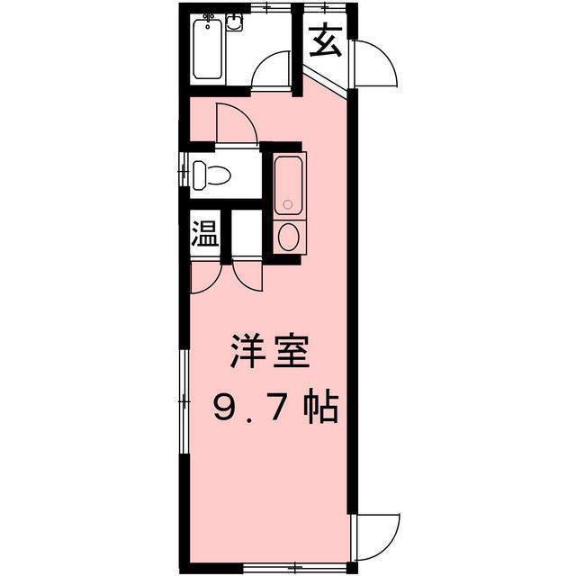 SPAZIO(ワンルーム/3階)の間取り写真