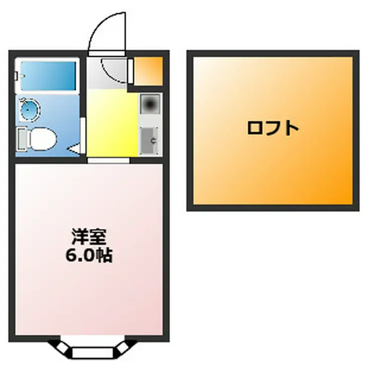 メゾン21 1階階 間取り