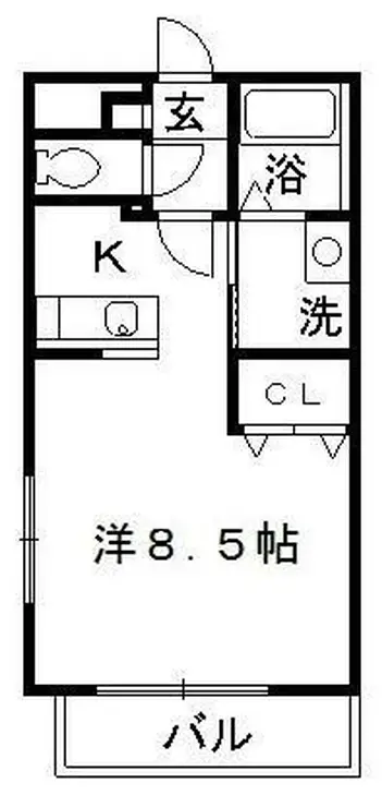 ガレットVIII 2階階 間取り