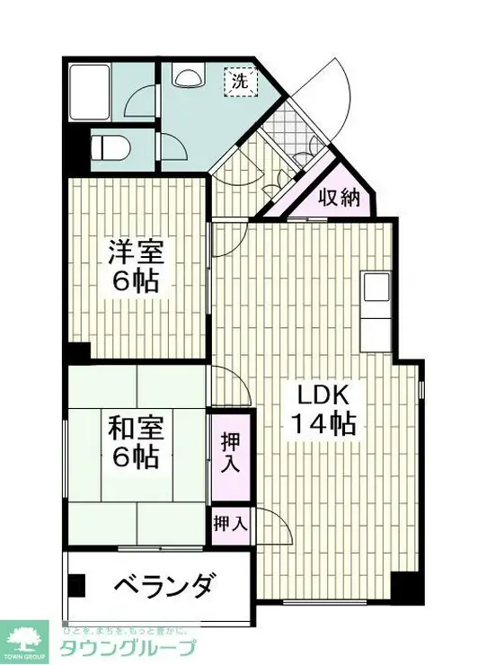 ファミール幸栄 2階階 間取り