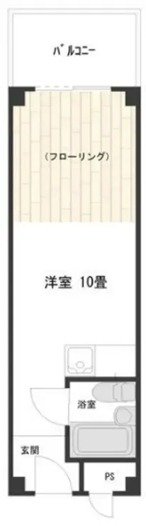 バルミー赤坂 3階階 間取り