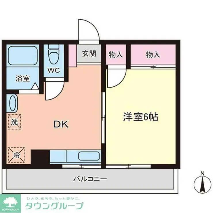 サンハイツ高橋 2階階 間取り