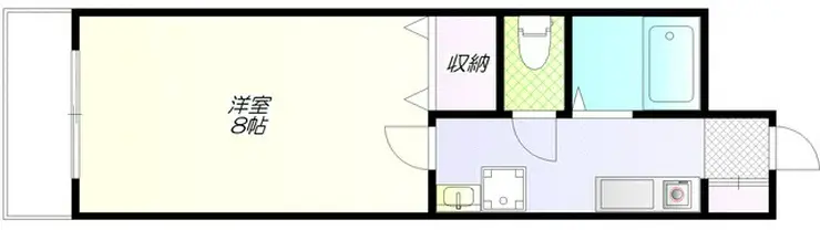 アルビオン田端 5階階 間取り