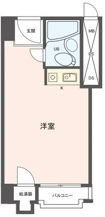 シャルマン文京千駄木 5階階 間取り