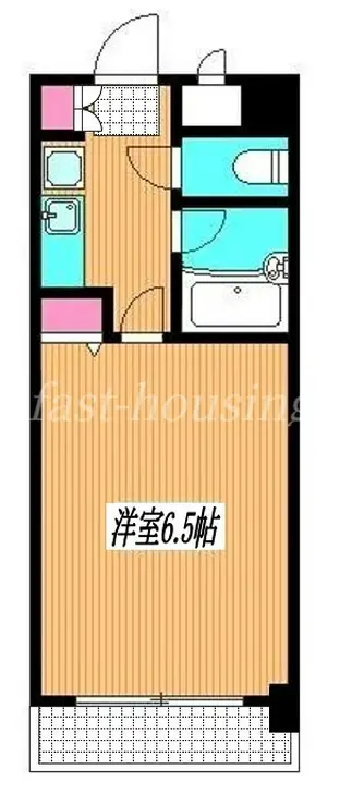 コアパレス・常葉6 8階階 間取り