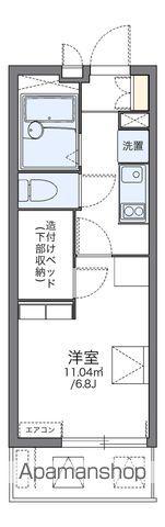 レオパレス生麦駅前(1K/2階)の間取り写真