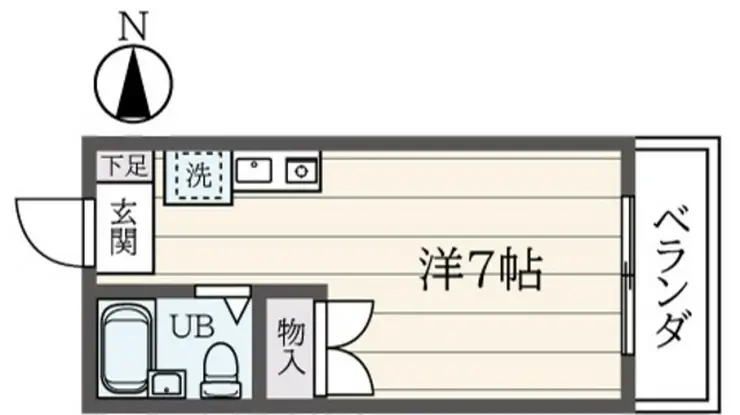 横川ビル 2階階 間取り