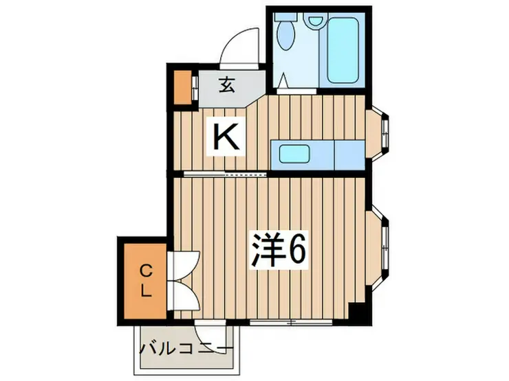 メゾンG 3階階 間取り