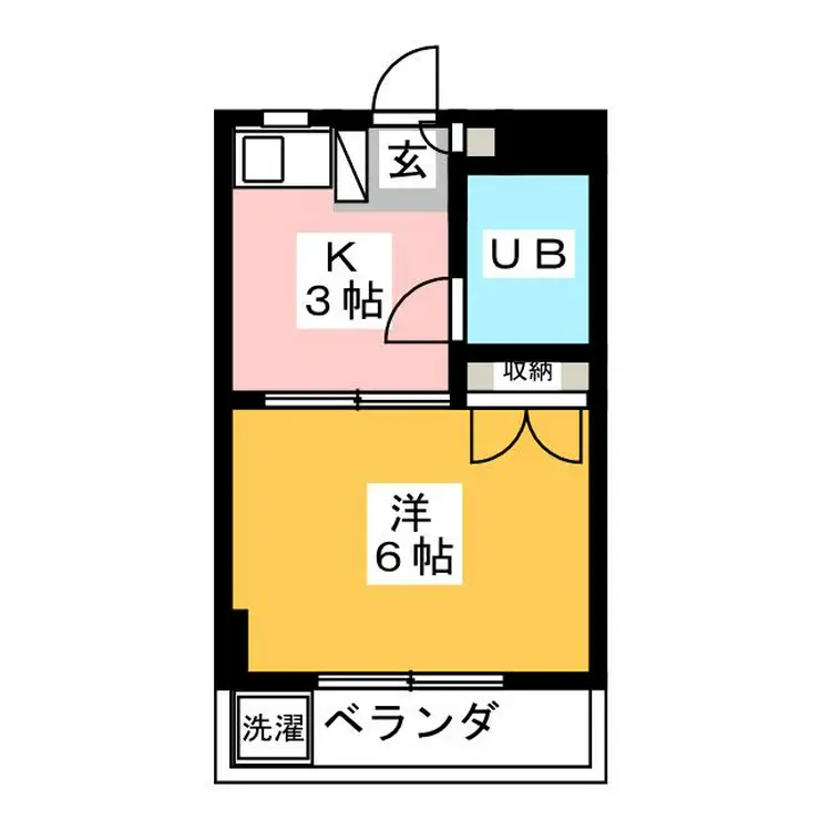 シトロンデ桜台 3階階 間取り