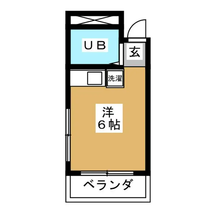 サングレイス 4階階 間取り
