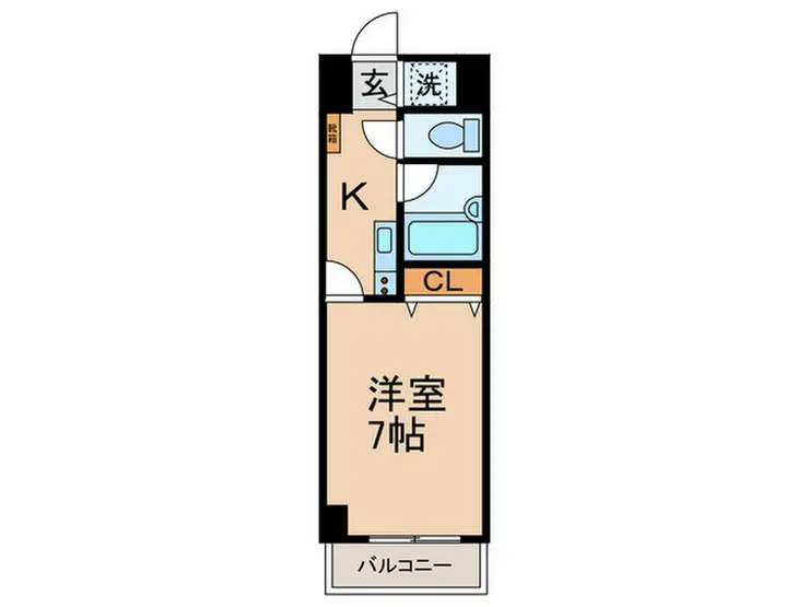 セシーズイシイ16 6階階 間取り
