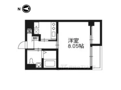 KEIZ FIVE(1K/3階)の間取り写真