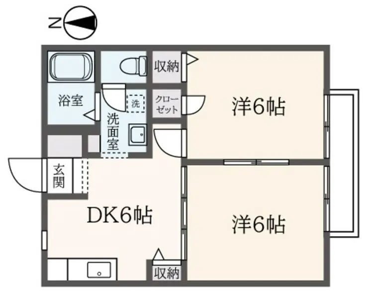 リンデンハイム 1階階 間取り