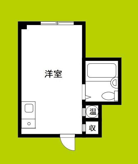 NORE大宮(ワンルーム/2階)の間取り写真