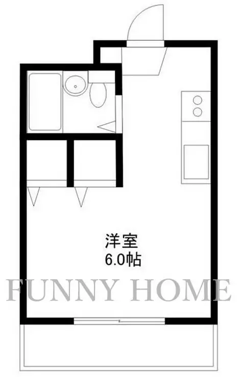 コーポ伊藤 2階階 間取り