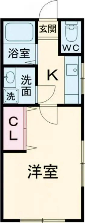 ハイツトシミ 2階階 間取り
