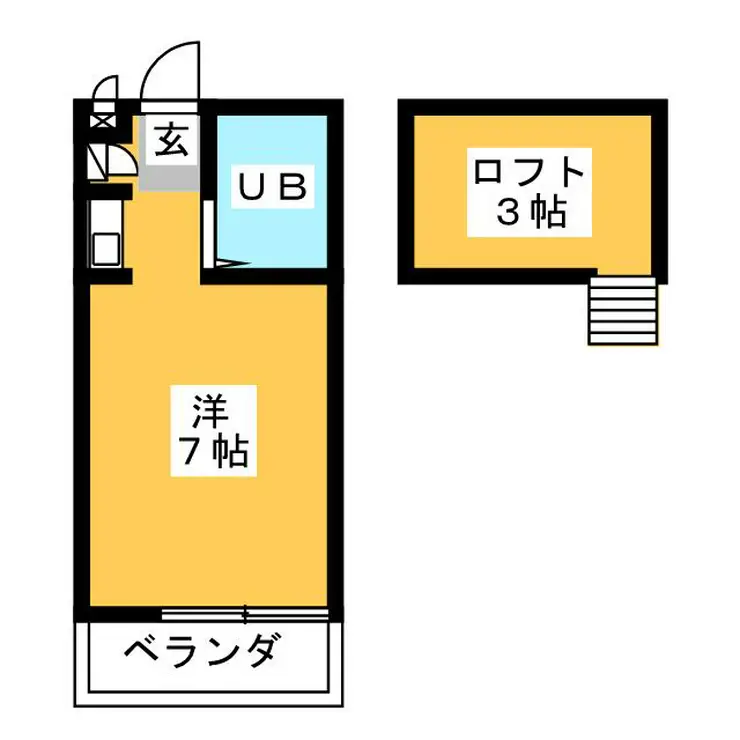 本町セブンハイム 1階階 間取り