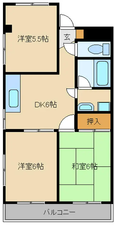 ヒカリプラザ 2階階 間取り