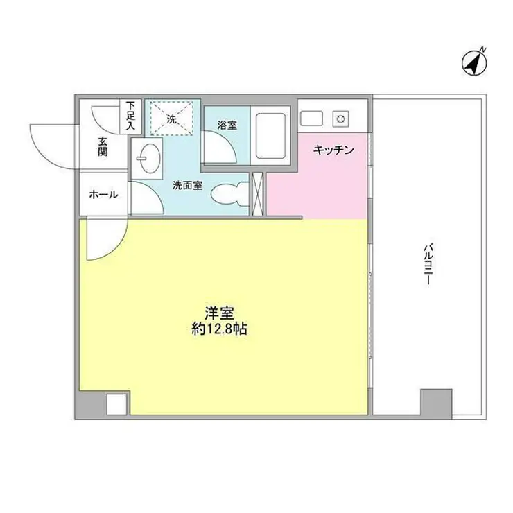 メゾンド中目黒 4階階 間取り