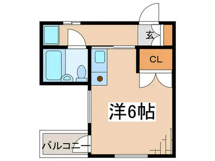 エムズ相模原(ワンルーム/3階)の間取り写真