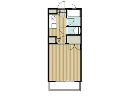 サニーパレス政所(1K/3階)の間取り写真