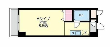 フェニックスヒルズ(ワンルーム/5階)の間取り写真